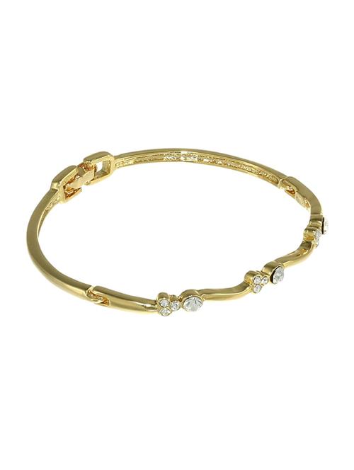 gold metal bangle bracelet - 17633543 - Standard Image - 0
