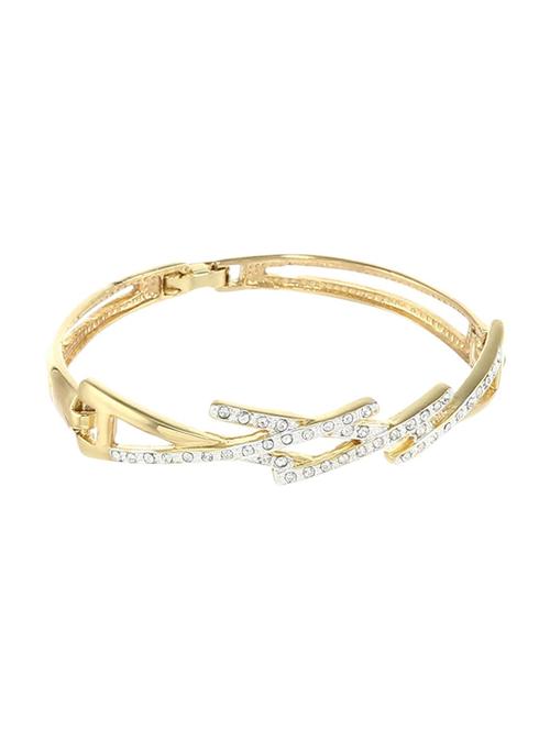 gold metal bangle bracelet - 17633544 - Standard Image - 0