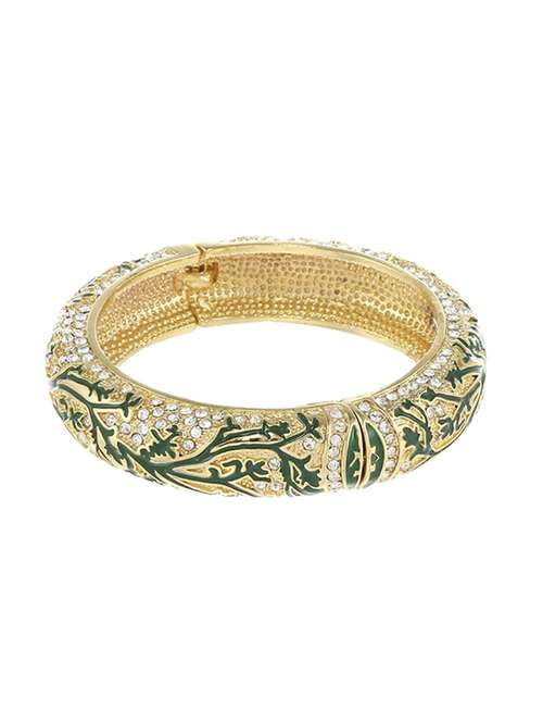 gold metal bangle bracelet - 17633554 -  Standard Image - 0