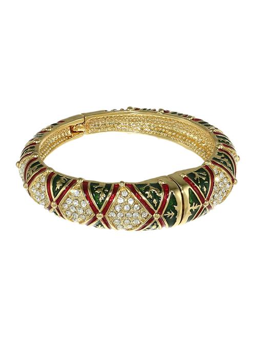 gold metal bangle bracelet - 17633555 - Standard Image - 0