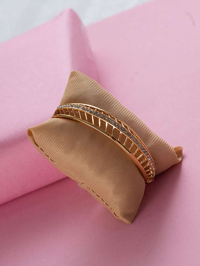 gold metal bangle  bracelet