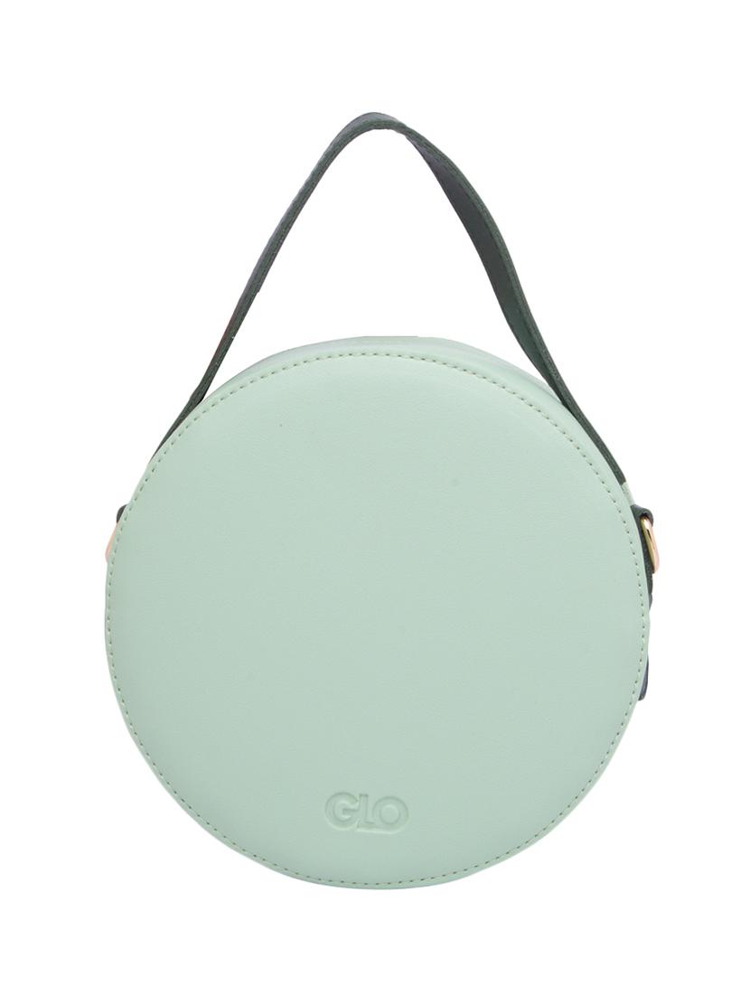 green leatherette (pu) handbag - 17633725 - Standard Image - 1