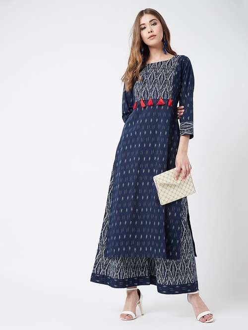 women's straight kurta - 17636544 - Standard Image - 0