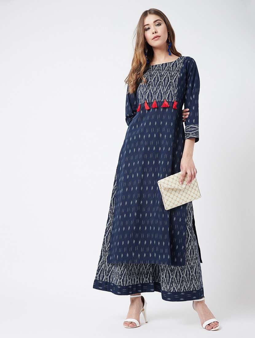 women's straight kurta - 17636544 - Zoom Image - 0
