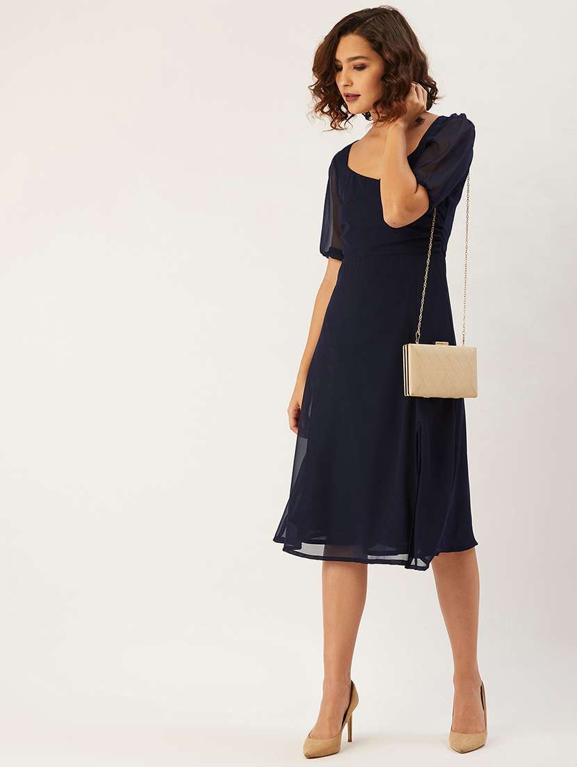 Women's  Solid Dress