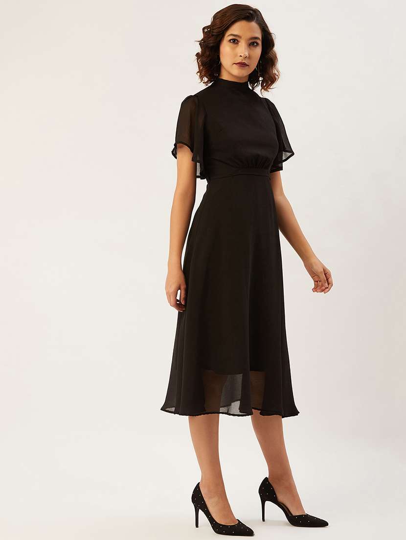 Women's  Solid Dress