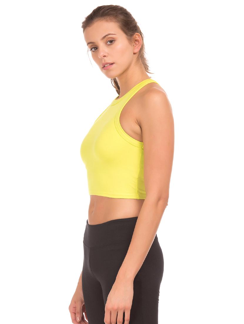 black solid crop top - 17645626 - Standard Image - 1