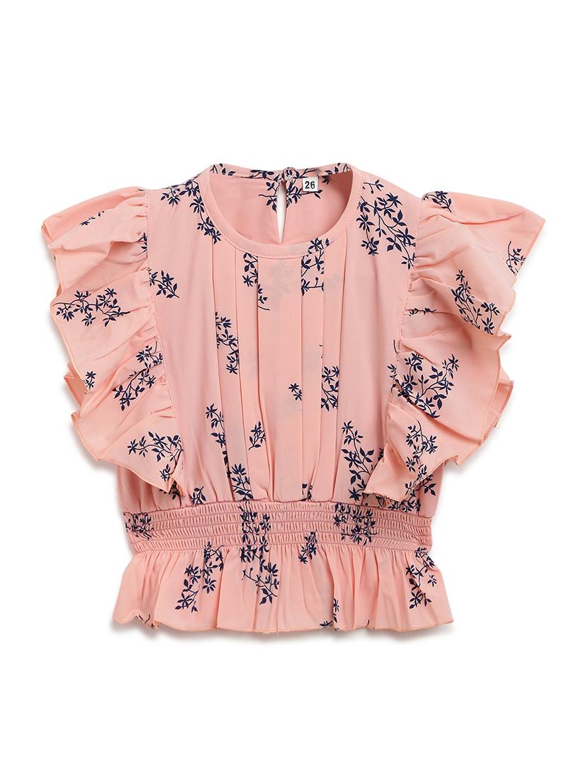 floral top with jeans set - 17645675 - Standard Image - 1