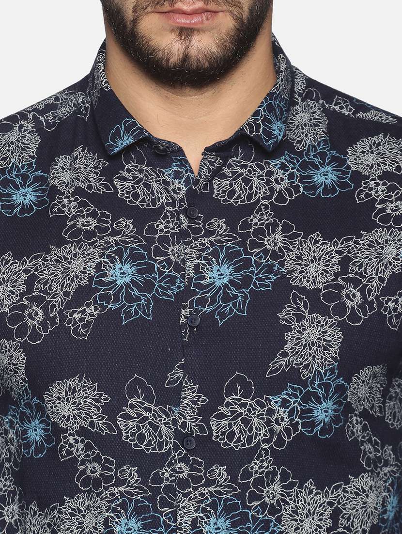mens florals casual shirt - 17646718 -  Standard Image - 4