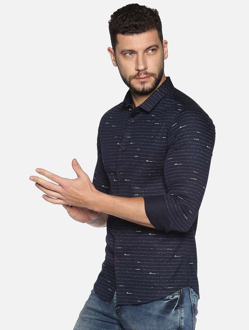 mens typography casual shirt - 17646739 -  Standard Image - 1