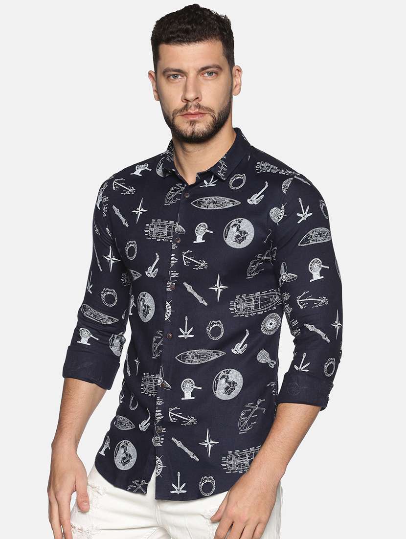 mens graphic casual shirt - 17646745 -  Standard Image - 1