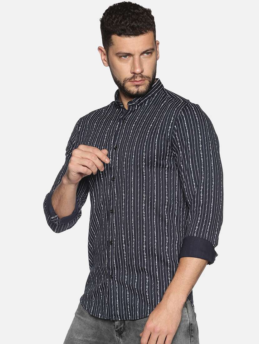 mens stripes casual shirt - 17646751 -  Standard Image - 1