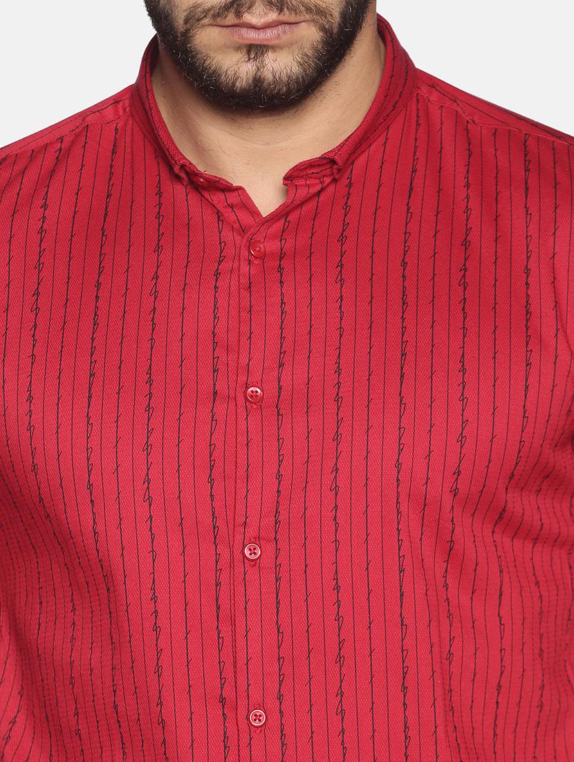 mens stripes casual shirt - 17646753 - Standard Image - 4