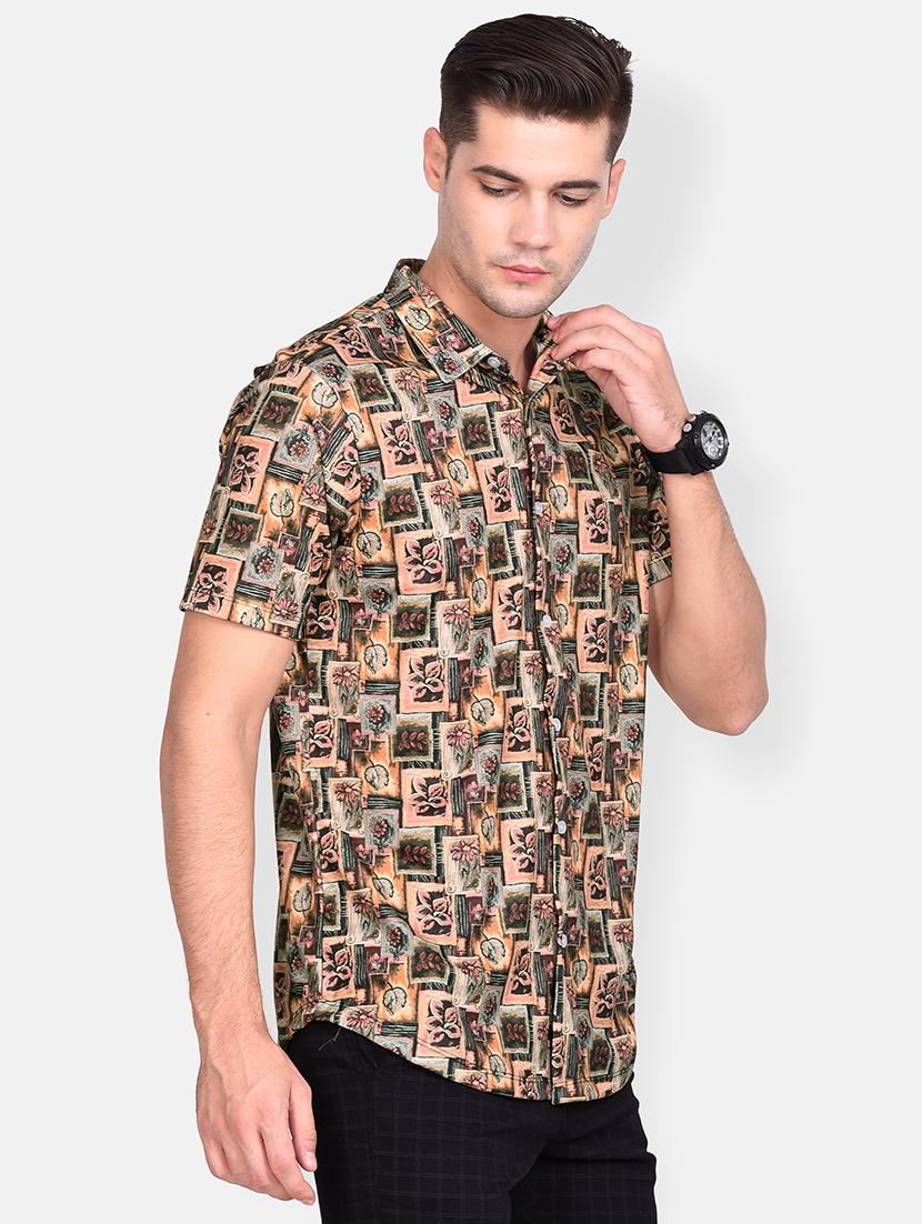 multi colored printed casual shirt - 17646874 - Standard Image - 1