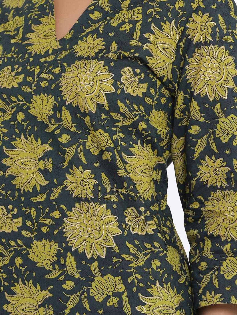 Printed Kurta Sharara Set