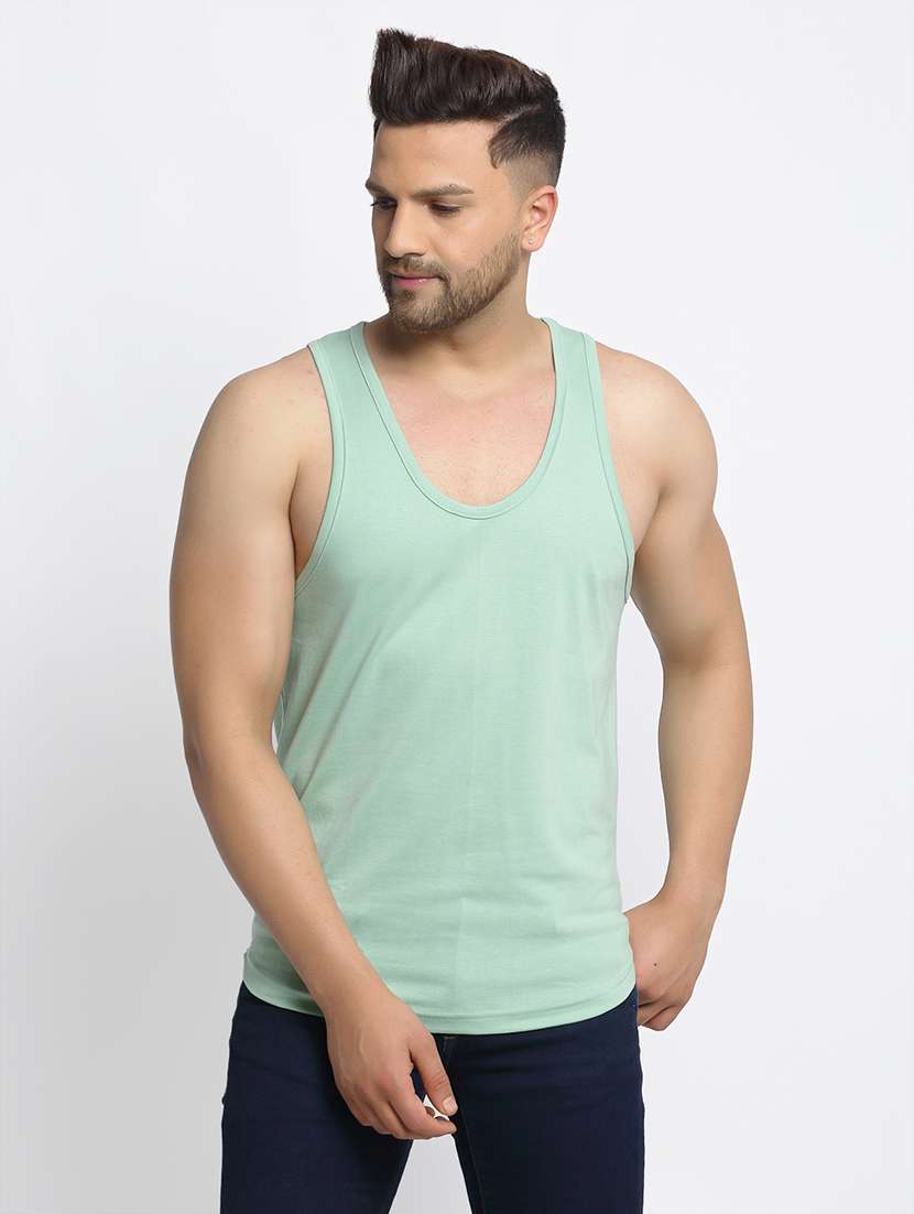 set of 2 multi colored solid vest - 17649302 -  Standard Image - 1