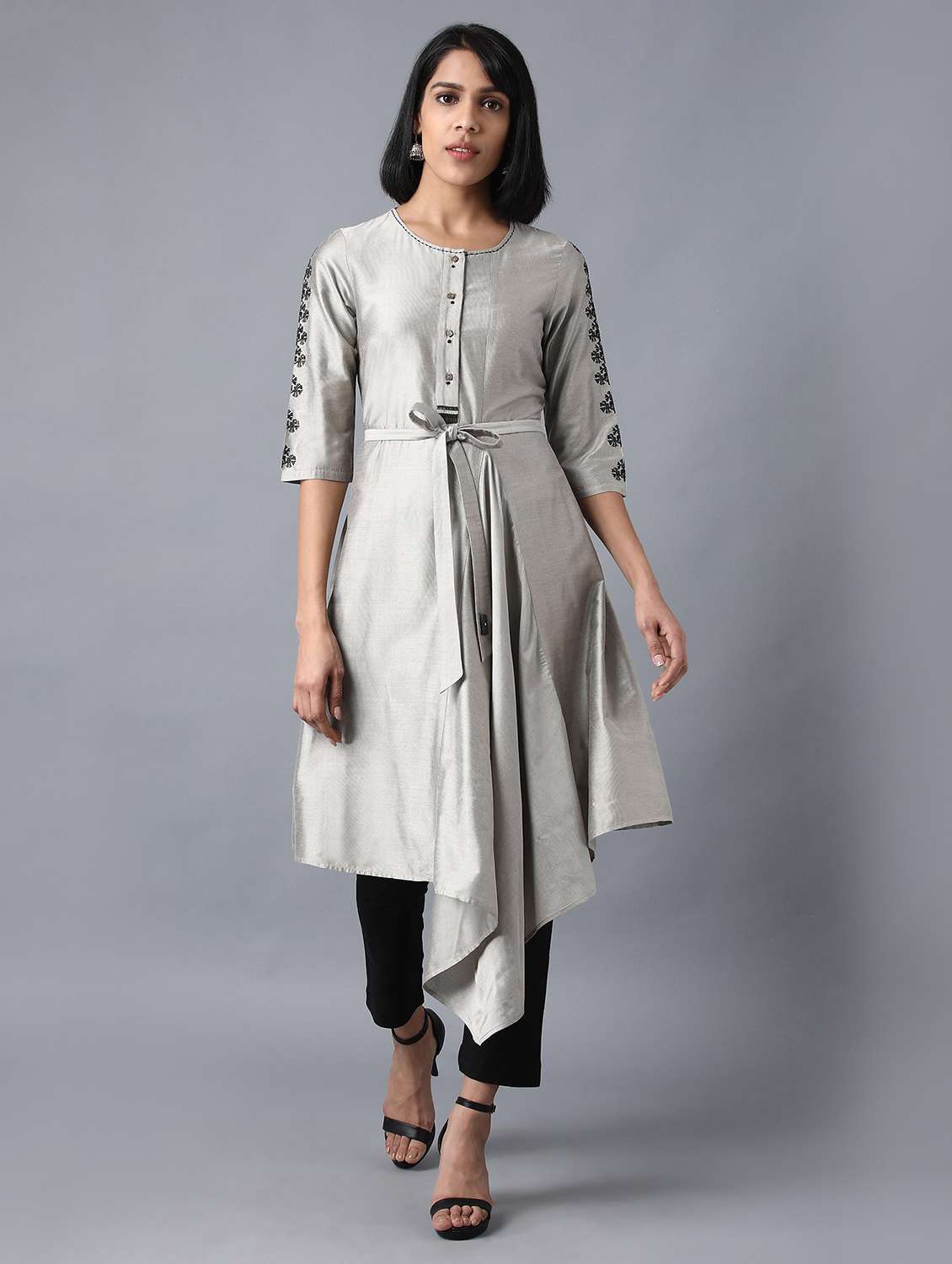 women's asymmetric kurta