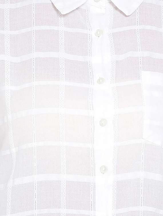 white self design shirt - 17655710 -  Standard Image - 4