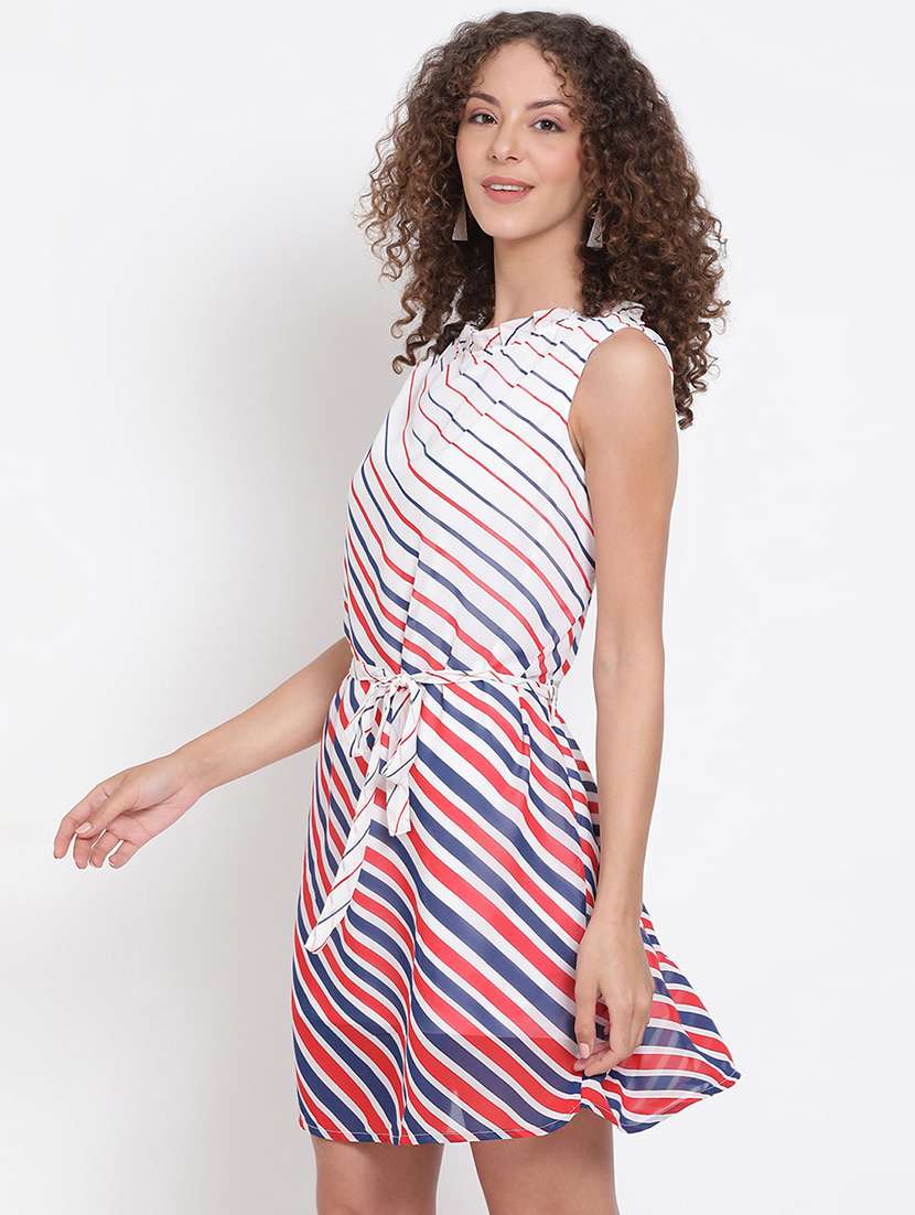 women's striped dress - 17655767 - Standard Image - 1