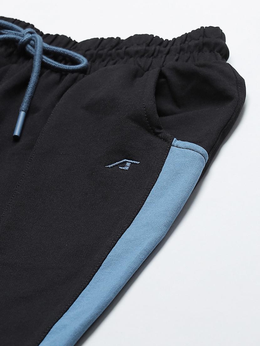 side tape solid track pants - 17655779 - Standard Image - 4