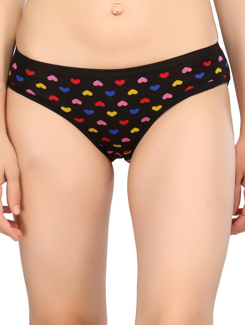 pack of 3 printed bikini panty  - 17662350 -  Standard Image - 1