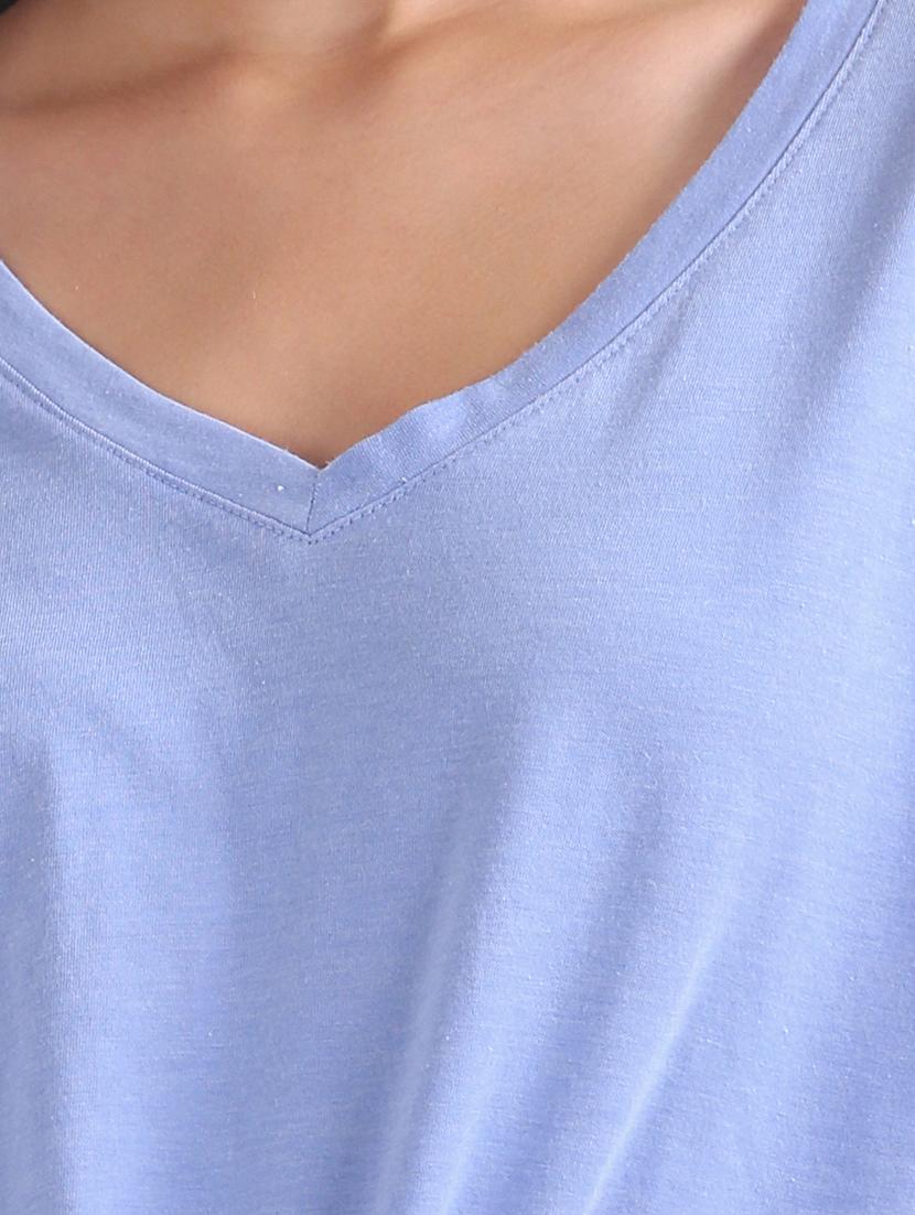 tie front regular top - 17663080 - Standard Image - 4