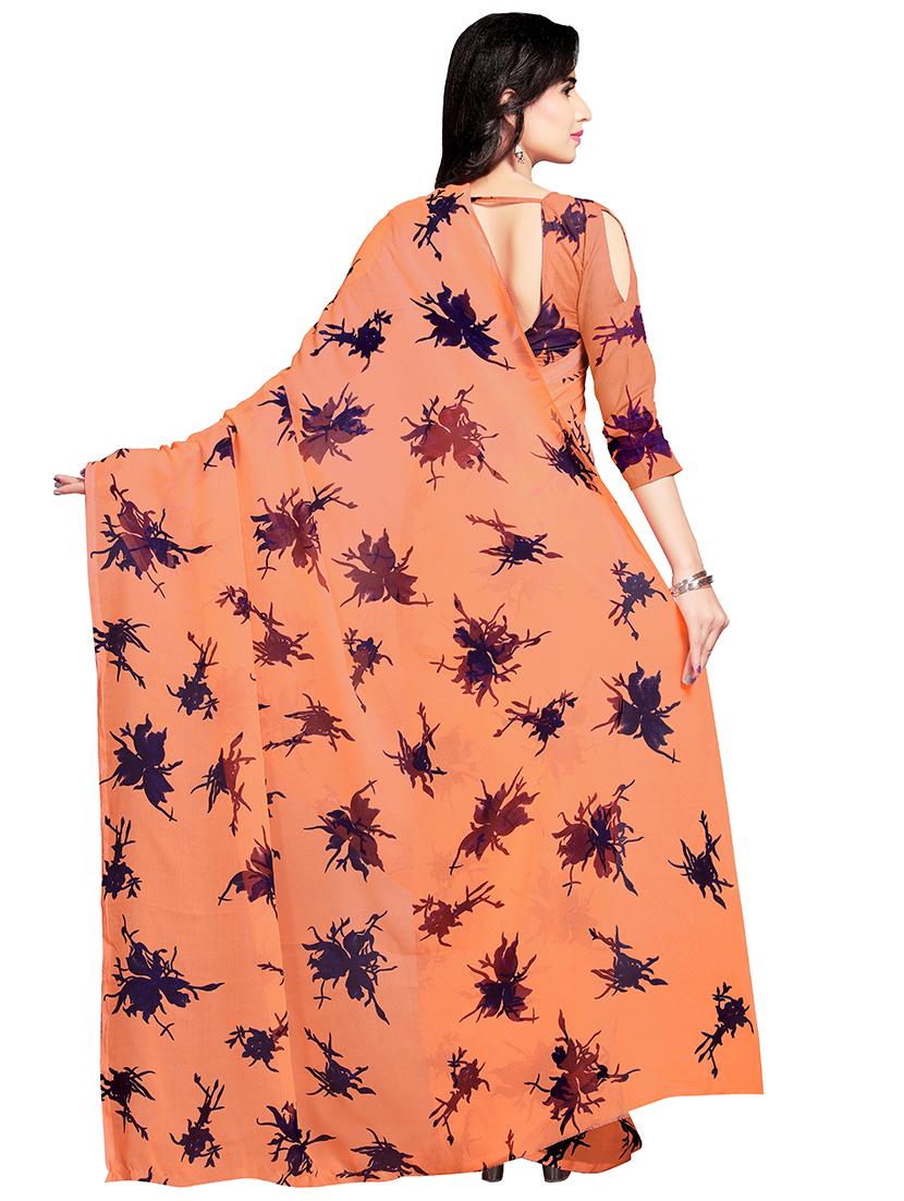 set of 2pcs combos saree - 17664459 - Standard Image - 4