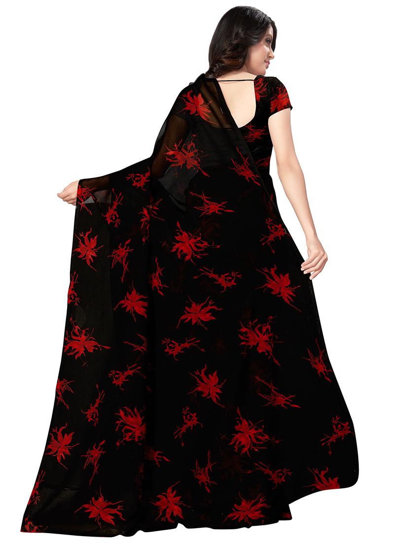 set of 2pcs combos saree with blouse - 17664486 - Standard Image - 4