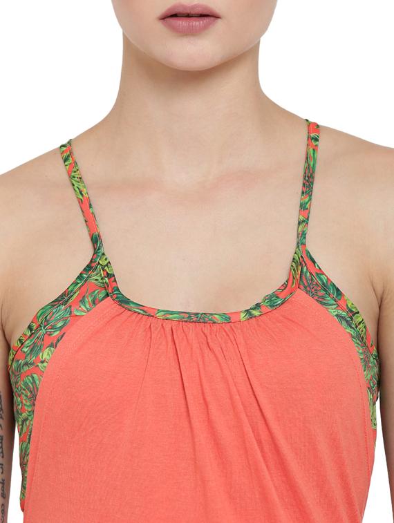 sports bra attached with tank tee - 17664778 - Standard Image - 4
