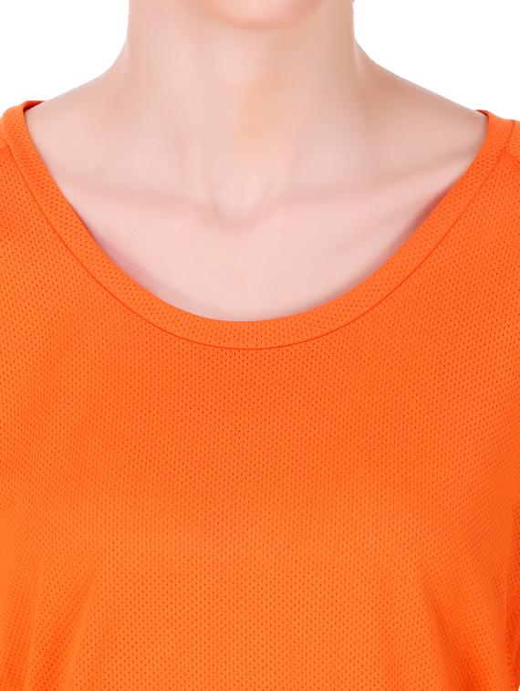 orange polyester regular tshirt - 17664816 - Standard Image - 4
