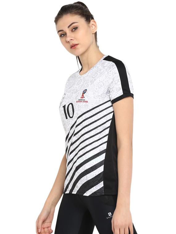 white polyester regular tshirt - 17664835 - Standard Image - 1