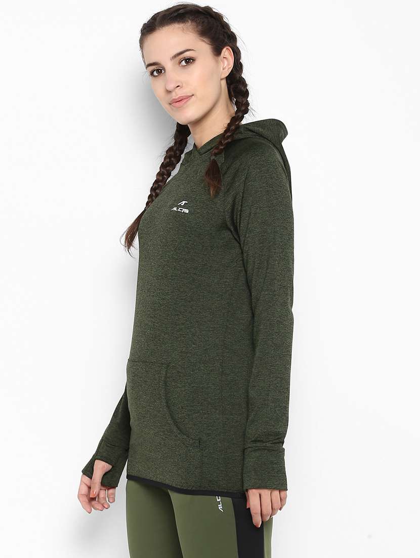 black polyester sweatshirt - 17664860 -  Standard Image - 1