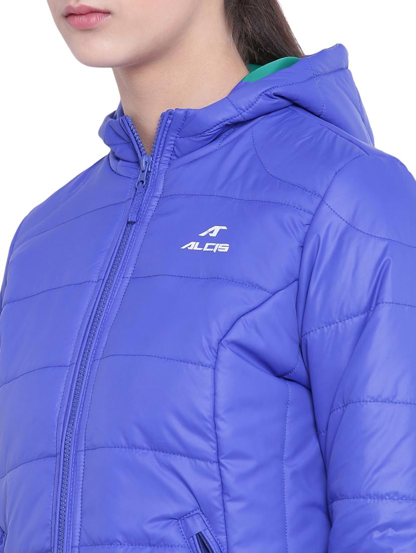 hooded neck puffer jacket - 17664873 - Standard Image - 4