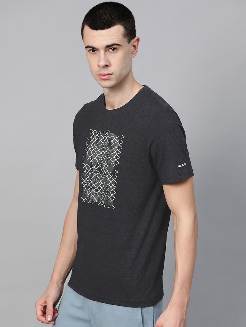 black printed t-shirt - 17664989 - Standard Image - 1