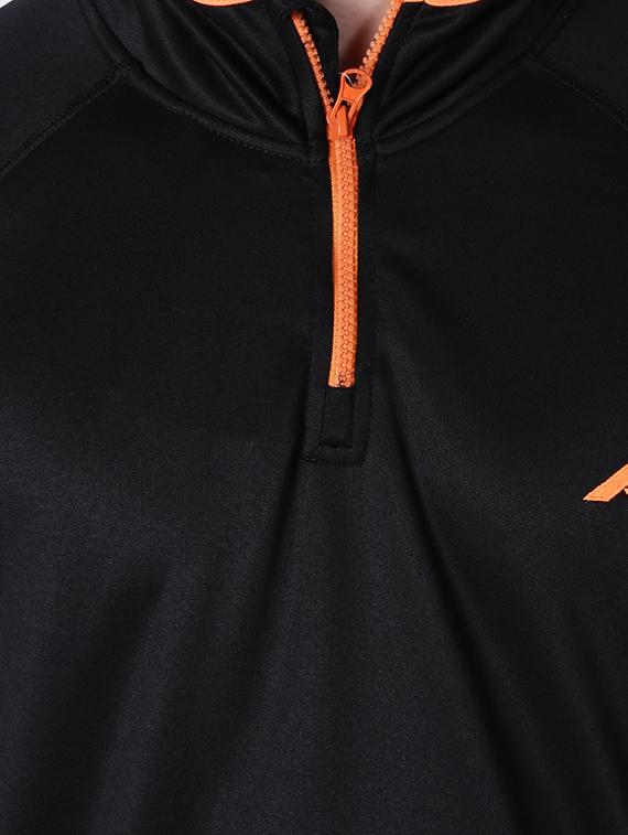 black solid sweatshirt - 17665215 - Standard Image - 4
