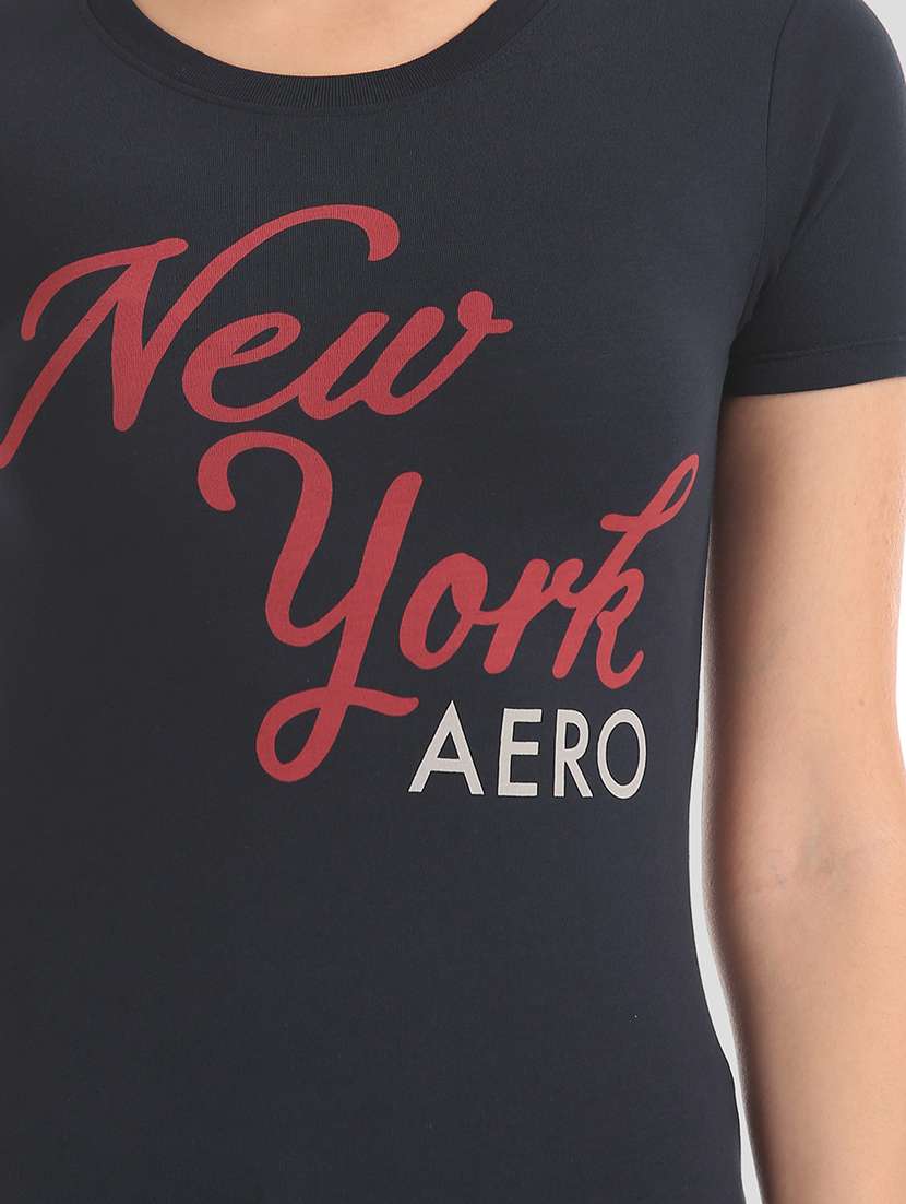 round neck printed tee  - 17665348 -  Standard Image - 4