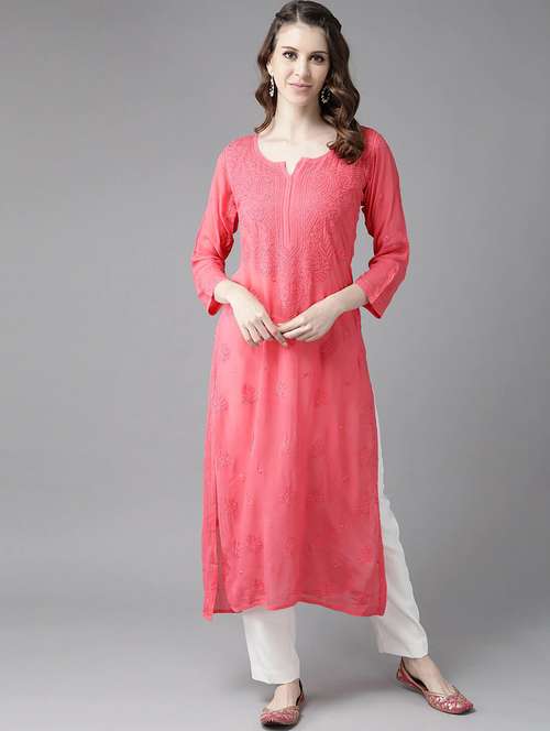 women's straight kurta - 17665890 -  Standard Image - 0