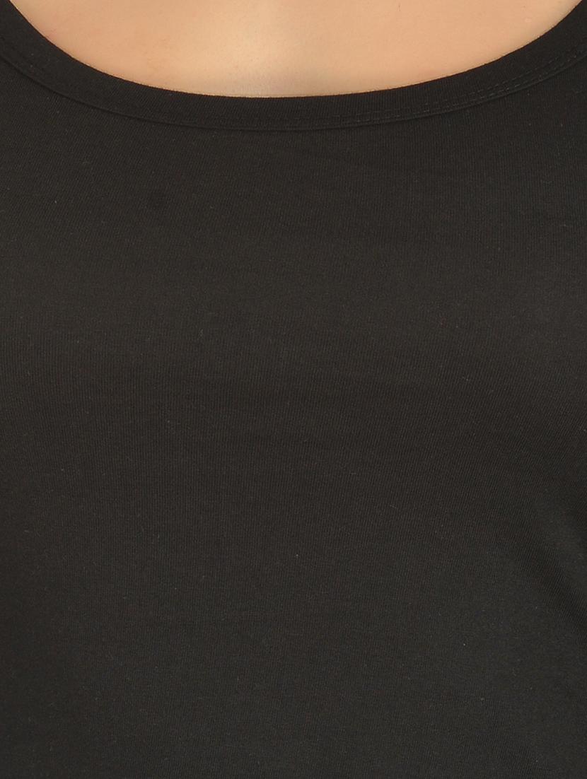 black cotton camisole - 17665934 - Standard Image - 4