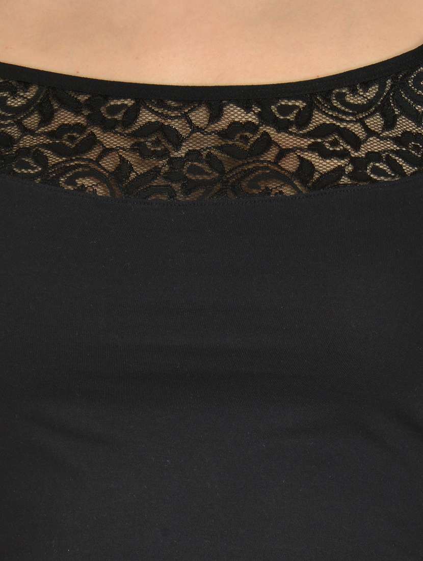 black cotton camisole - 17665966 -  Standard Image - 4