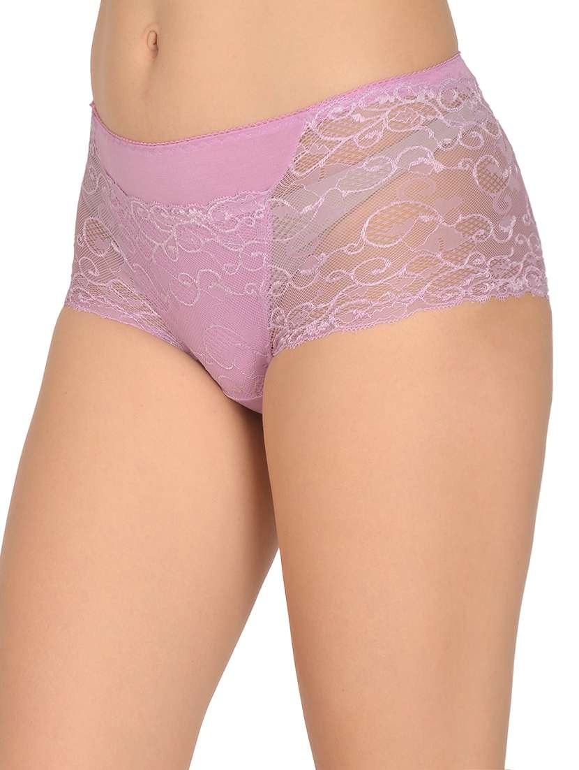 purple solid hipster panty - 17666123 -  Standard Image - 1