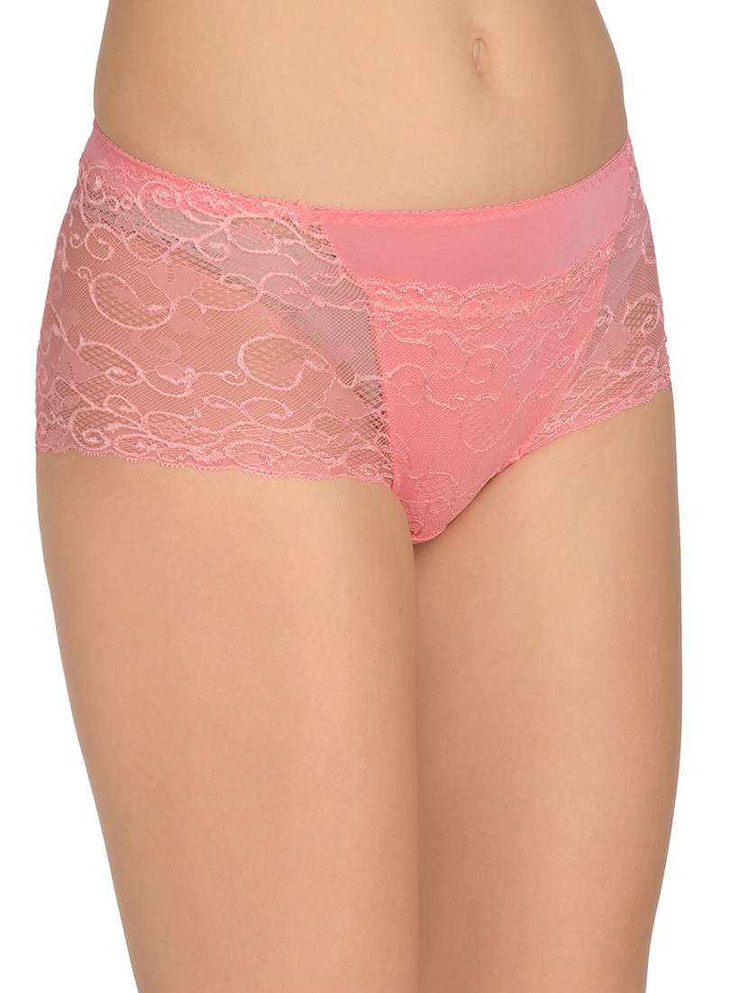 pink solid hipster panty - 17666126 -  Standard Image - 1