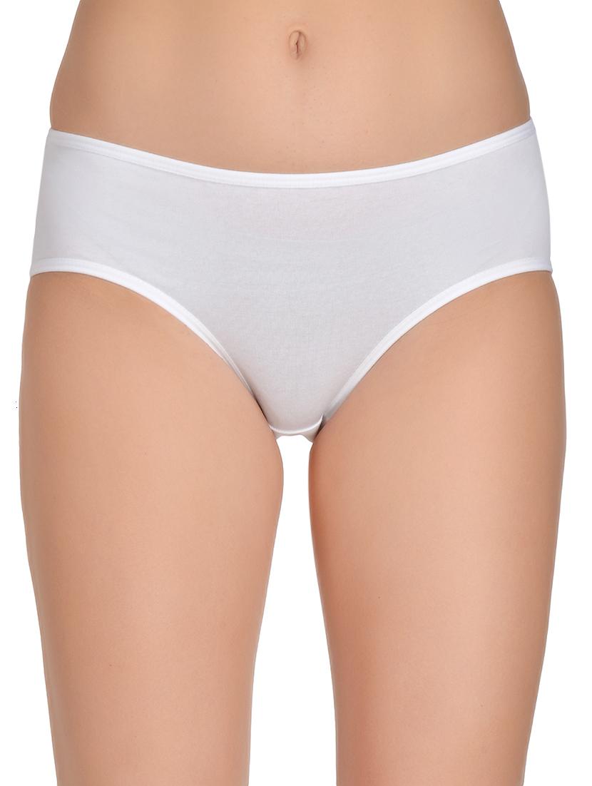 white solid regular panty