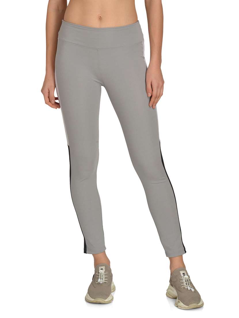 mid rise solid track pant  - 17666154 -  Standard Image - 1