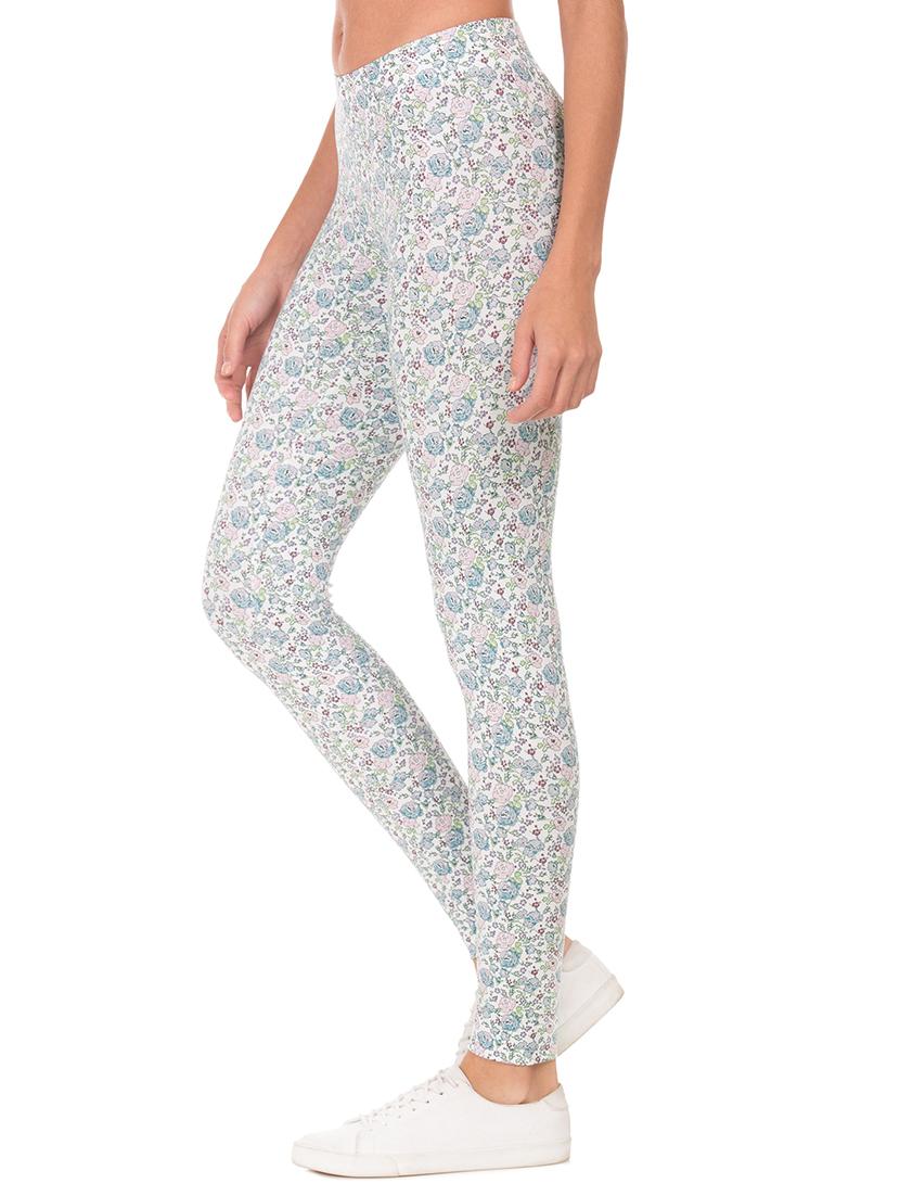 mid rise printed legging - 17666899 -  Standard Image - 1