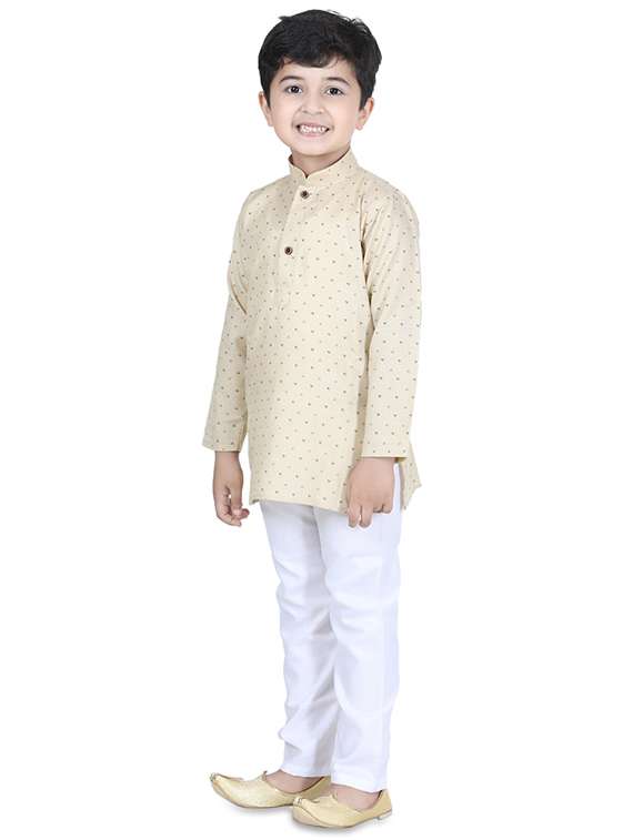printed kurta pyjama set  - 17667895 -  Standard Image - 1