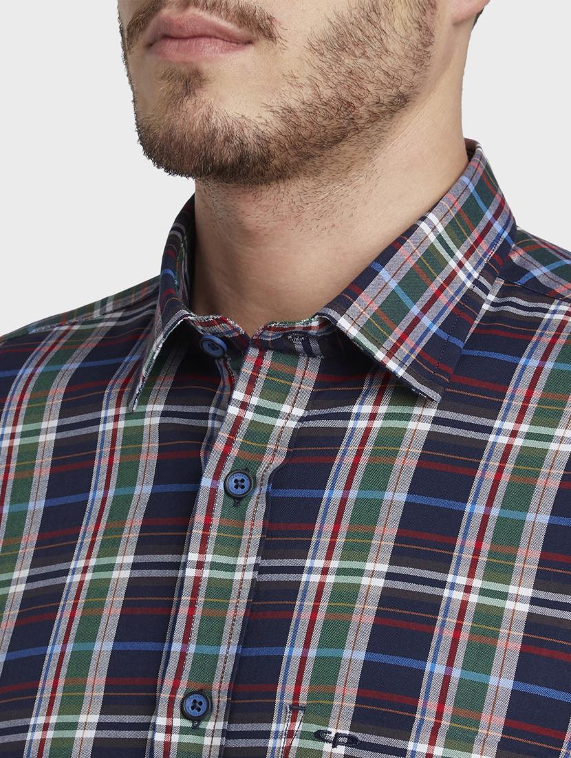 multi colored checkered casual shirt - 17669807 - Standard Image - 4