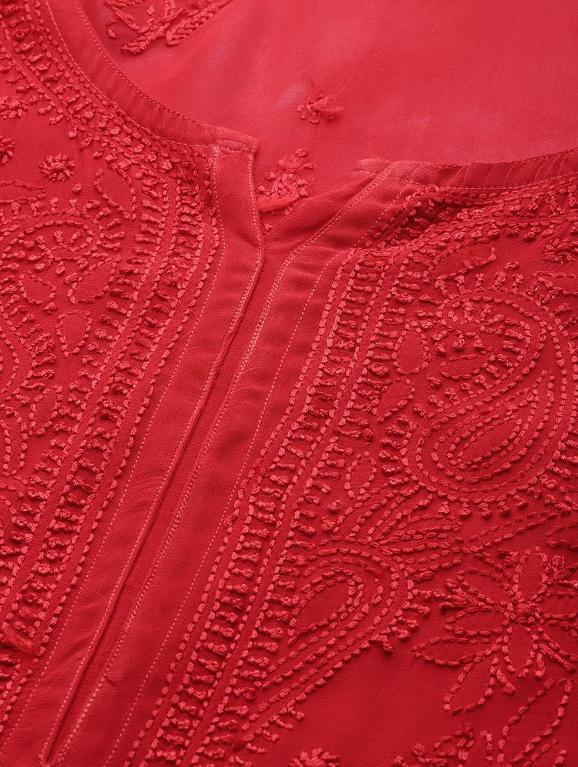 women's straight kurta - 17671433 - Standard Image - 4