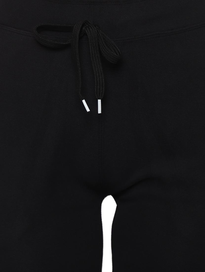 drawstring waist contrast panel track pant - 17672297 - Standard Image - 4