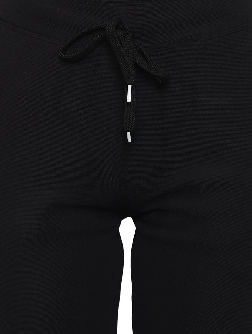 drawstring waist contrast panel track pant - 17672298 - Standard Image - 4
