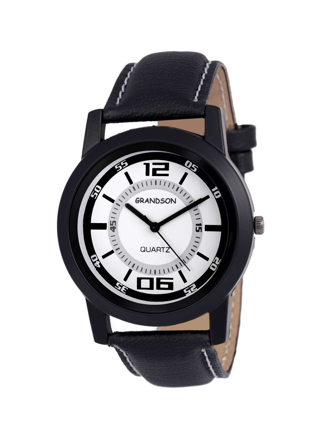 grandson g-236 leather analog watch for men and boys